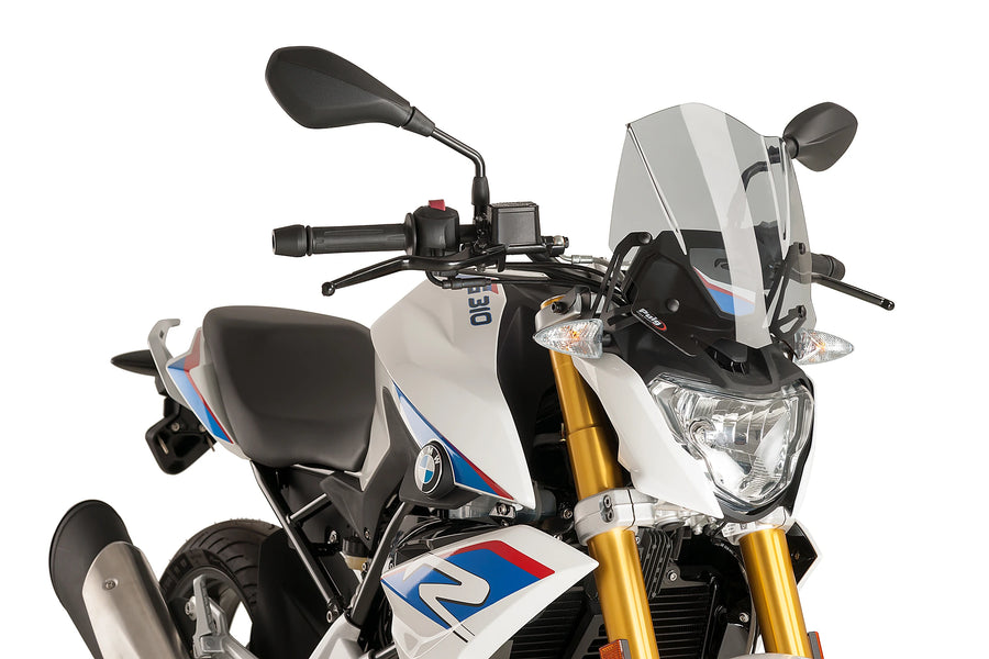 TRIUMPH BONNEVILLE T 120 NOIR [2025] - Pare-brise sport nouvelle génération | Teinté | PUIG8920H