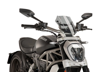 TRIUMPH BONNEVILLE T 120 NOIR [2025] - Bulle sport réglable | Teinté | PUIG8921H