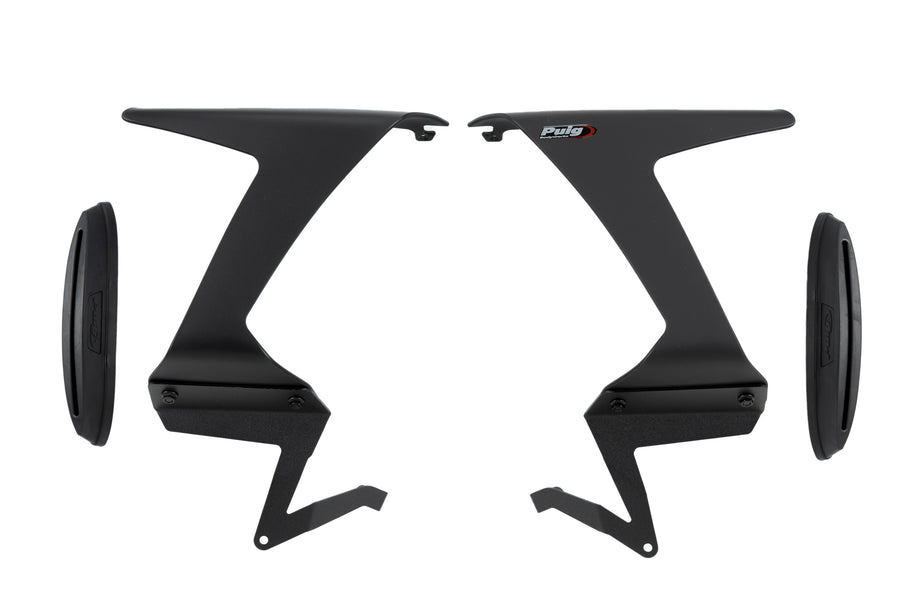 KAWASAKI ZX-6R NINJA [2025] – Spoiler Latéral Race – Look Carbone