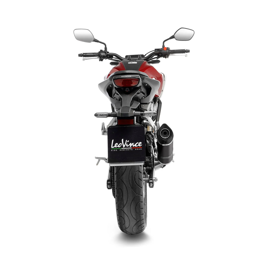 honda cb 125 [LEOVINCE] – LV One Evo Black Edition complete exhaust system