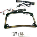 harley davidson fltruse [CUSTOM DYNAMICS] – Cadre de plaque d'immatriculation à rayon LED-2