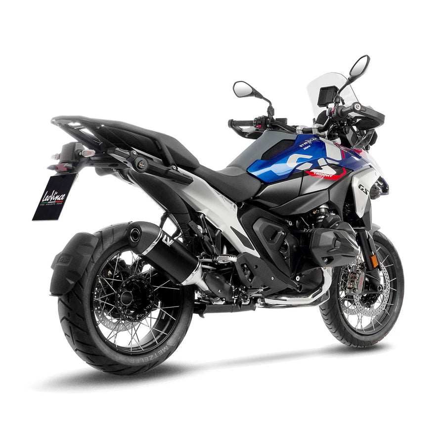 bmw r 1300 gs adventure [LEOVINCE] – LV-14 Black Edition rear silencer