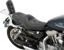 harley-davidson sportster s [DRAG SPECIALTIES] – Selle plate en vinyle à double cuvette-3