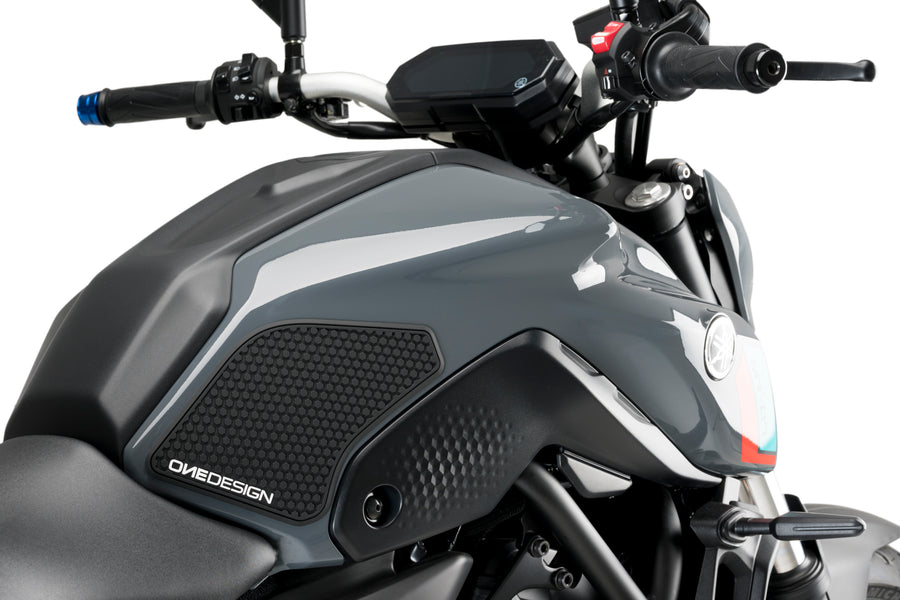 YAMAHA MT-07 [2023] – Protections latérales de réservoir – Noir