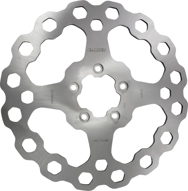 Harley-Davidson XL 1200 T Sportster Superlow [2019, 2020] - Cubiq™ brake disc - surface: chrome - image 3