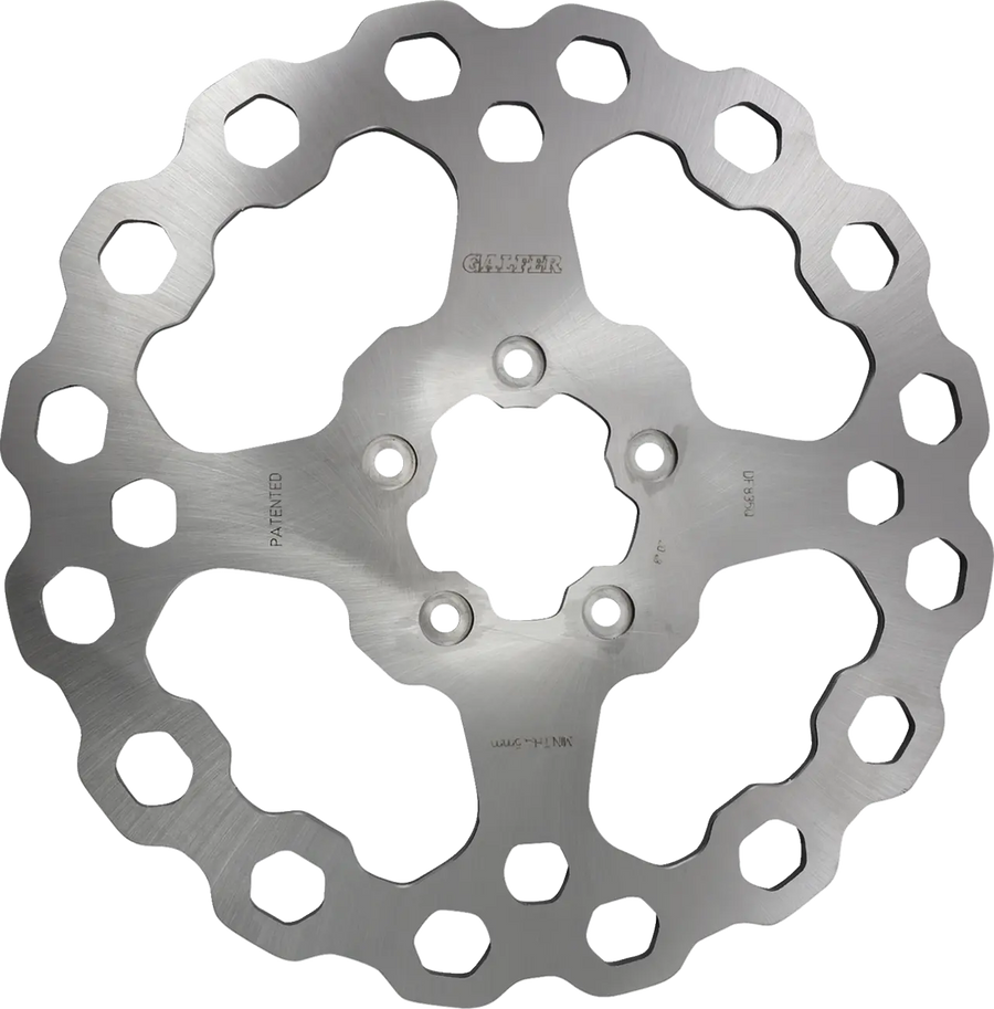 Harley-Davidson XL 1200 T Sportster Superlow [2019, 2020] - Cubiq™ brake disc - surface: chrome - image 1