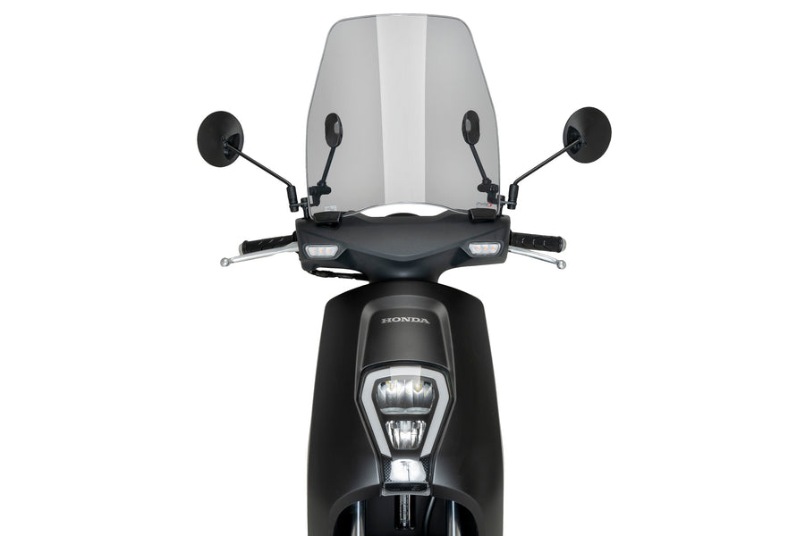 HONDA EM1 E [2024] – Urban scooter windscreen – heavily tinted