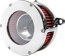 Harley-Davidson FXLRST 1923 Softail Low Rider ST 117 H.O. [2026] - BA air filter kit - Surface: Chrome, Red, Clear - Image 1