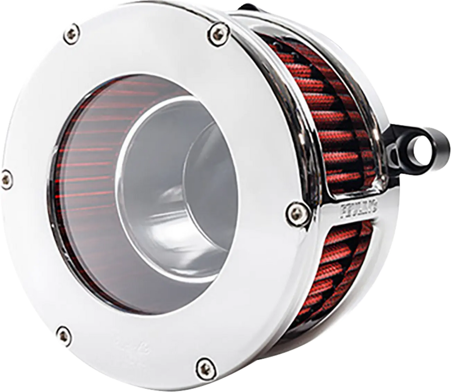 Harley-Davidson FXLRST 1923 Softail Low Rider ST 117 H.O. [2026] - BA air filter kit - Surface: Chrome, Red, Clear - Image 1