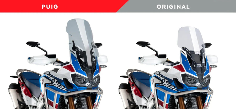 HONDA CRF 1000 L AFRICA TWIN ADVENTURE SPORTS [2019] – Adjustable screen – Heavily tinted