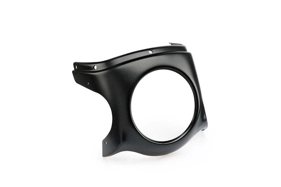 PUIG CV8 Variante 2 - Ersatz-Scheinwerferverkleidung Ø 180 mm | Carbon-Optik | PUIG 9231C