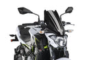 KAWASAKI Z 650 [2019] - Pare-brise Touring PUIG nouvelle génération | Noir | PUIG9369N