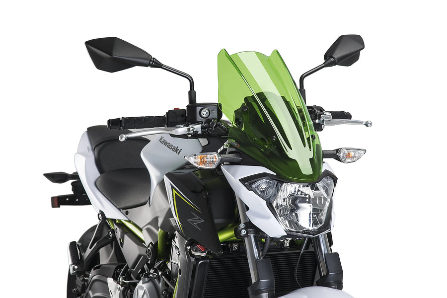 KAWASAKI Z 650 [2019] - Pare-brise Touring PUIG nouvelle génération | Vert | PUIG9369V