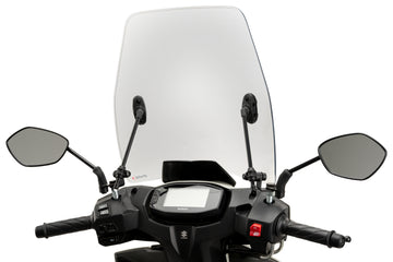 SUZUKI AVENIS 125I [2024] – Bulle scooter urbain – Transparent