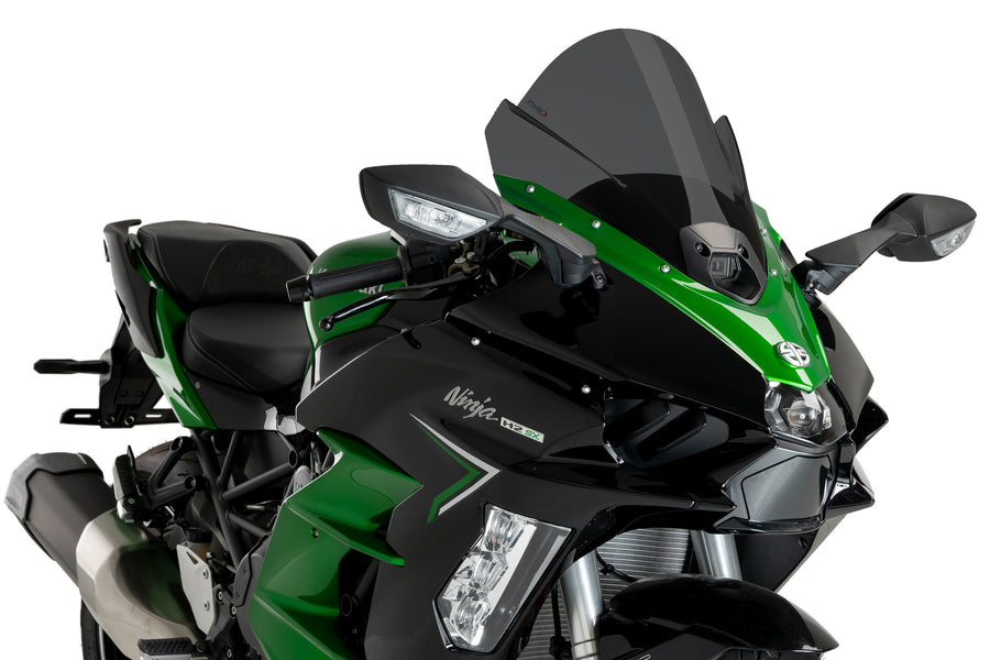 KAWASAKI NINJA H2 SX SE [2025] – Bulle Z-Racing – Noir