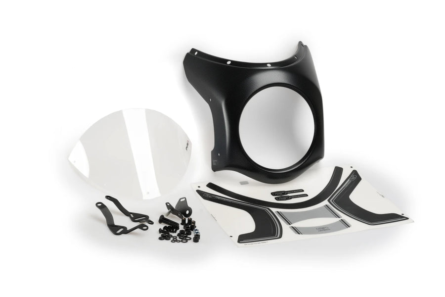 TRIUMPH SCRAMBLER 400X [2025] – Retro Fairing Screen – Tinted