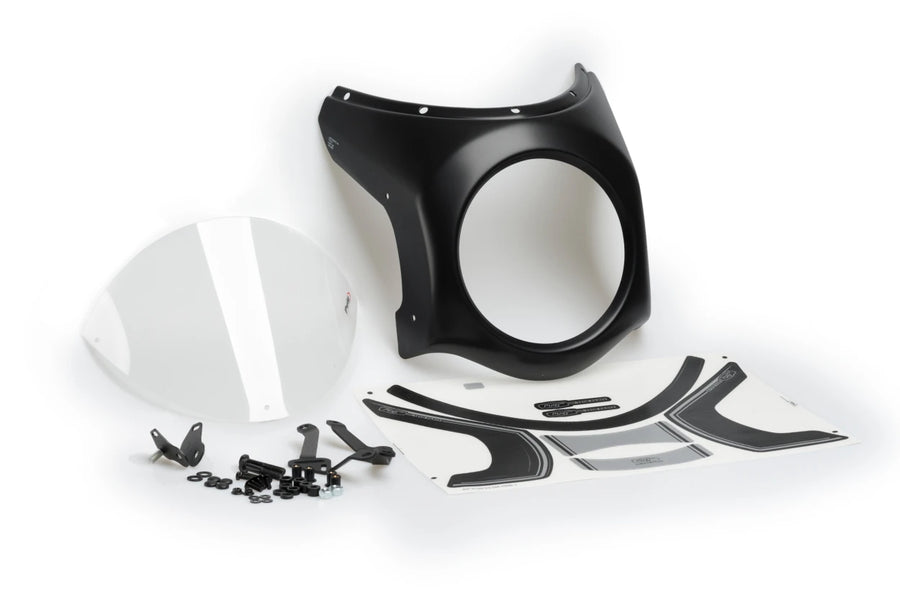 TRIUMPH SCRAMBLER 400X [2025] – Retro fairing screen – Transparent