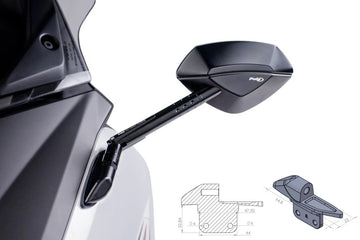 YAMAHA T-MAX 560 TECH MAX [2021] - Adaptateur de rétroviseur pour fixation au - 0