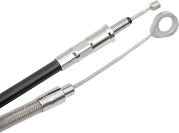 harley davidson flhrxs [DRAG SPECIALTIES] - Câble d'embrayage très efficace en acier inoxydable tressé - 0