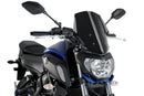YAMAHA MT-07 [2020] - New Generation Touring Windshield | Black | PUIG 9667N
