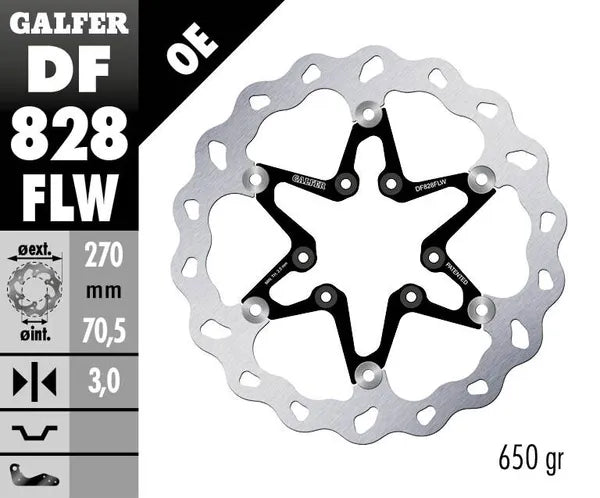 Tm Racing ENDURO 250 2T [1994] - brake disc – picture 4
