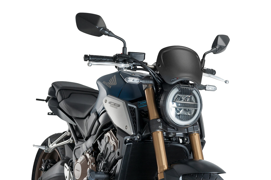 HONDA CB 650 R NEO SPORTS CAFE [2023] - Face avant ABS | Aspect carbone | PUIG9768C