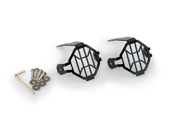 VOGE 500R [2025] – Jeu de grilles de protection de phare HI-BEAM – Noir - 0