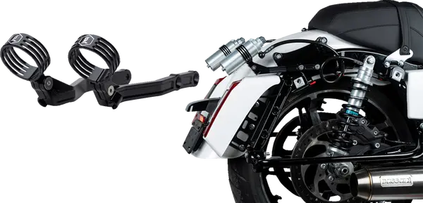 Harley-Davidson FLTRXSE 1977 Road Glide CVO 121 [2025] - REVO ARC Billet Remote Reservoir Outer Mounts - Image 6