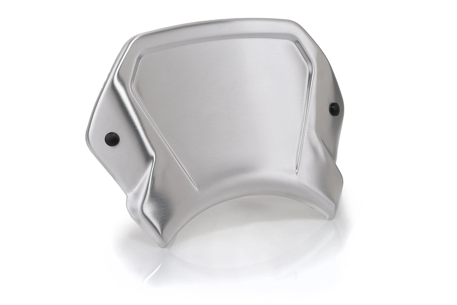 DUCATI SCRAMBLER 1100 DARK PRO [2025] - Aluminum front panel | Silver | PUIG 9800P