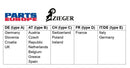 ducati monster 1200 [ZIEGER] – PRO license plate holder type D-6
