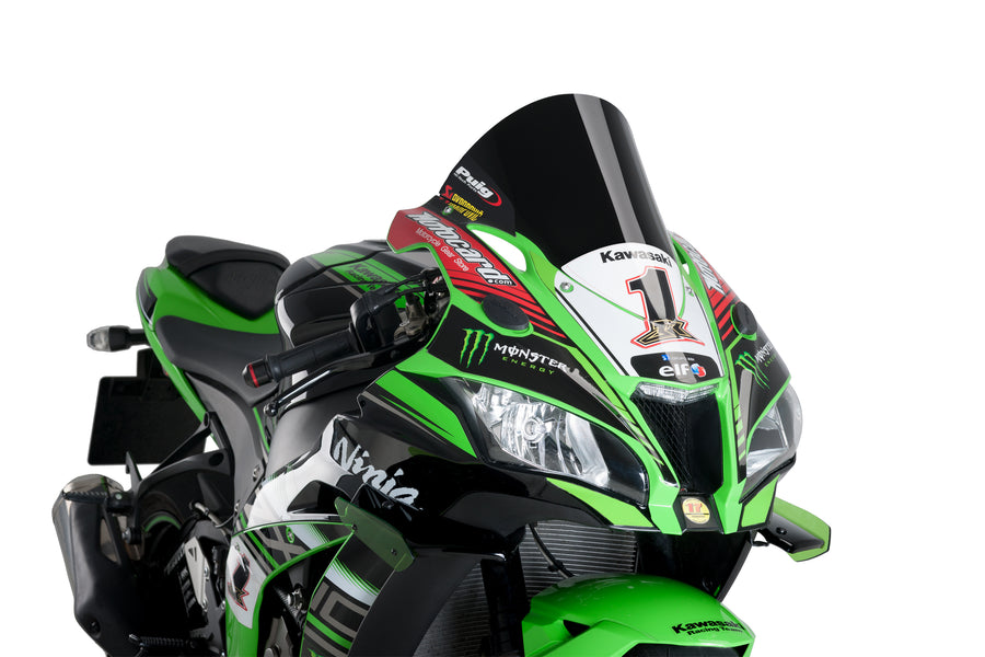KAWASAKI ZX-10RR NINJA PERFORMANCE [2018] – R-Racer screen – heavily tinted