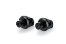APRILIA SHIVER 900 [2020] – Adaptateur repose-pieds passager en caoutchouc – noir-3