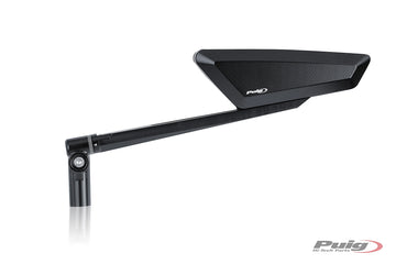 PUIG Hypernaked rear view mirror left – not homologated | Black | PUIG 9884N