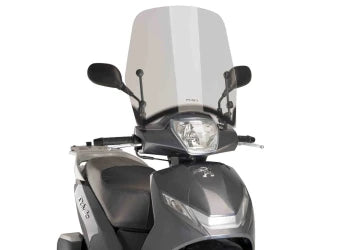 PEUGEOT BELVILLE 125 ACTIVE [2023] – Urban scooter screen – Transparent