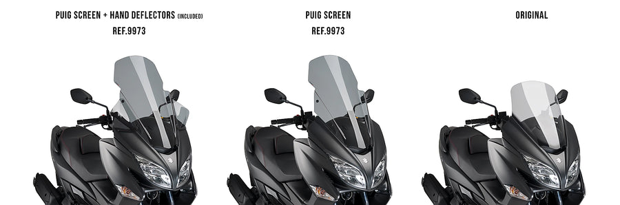 KYMCO AK 550 [2023] - V-Tech Line Touring Windshield | Tinted | PUIG 9973H