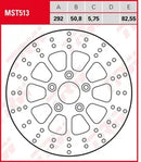Harley-Davidson FXRS-SP 1340 Low Rider Sport Edition (Fxrsl) [1986] - Brake disc fixed round - picture 8