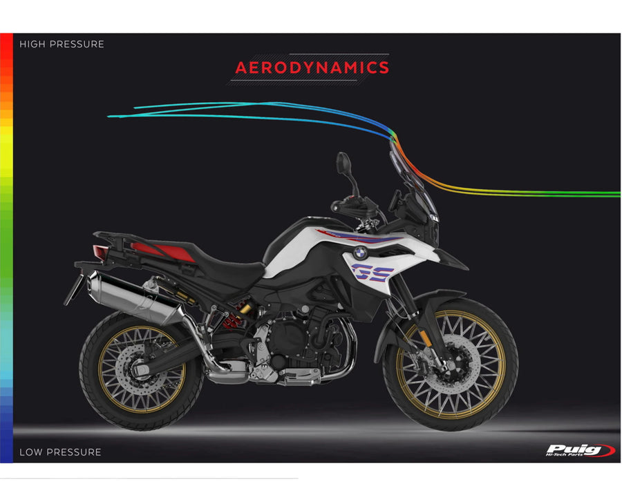 BMW F 750 GS [2024] – Bulle réglable – Transparent