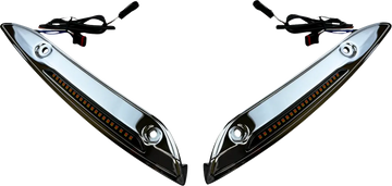 harley davidson fltruse [CUSTOM DYNAMICS] - Bande de pare-brise Genesis® 4 Dynamic LED Road Glide®
