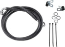 Harley Davidson FXSTS [DRAG SPECIALTIES] - Kit de conduite de frein en vinyle noir étendu-1