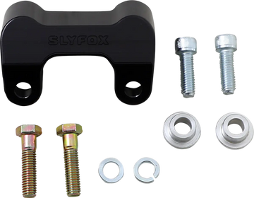 harley-davidson road glide st [SLYFOX] – adaptateur de support de guidon - 0