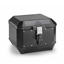 Valise en aluminium Trekker 44 ALASKA Monokey – noire, volume 44 litres