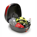 B29 - Monolock Topcase mit Platte – schwarz uni / Max Zuladung 3 kg