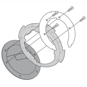 Ducati Monster 1100 [2008–2014] – Befestigungsring für Tanklock