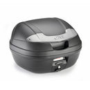 E340 Vision-Tech - Top case Monolock avec plaque – noir / Charge max 3 kg