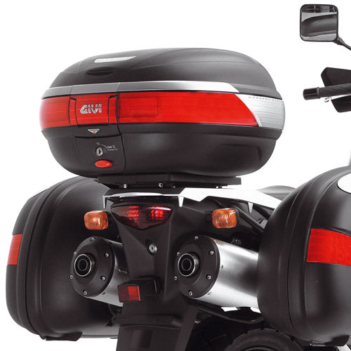 Kawasaki KLV 1000 [GIVI] - Support top case pour valises MONOKEY® avec plaque MONOKEY®