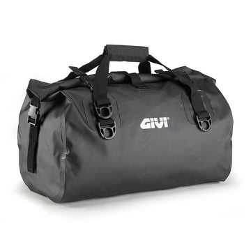 [GIVI] – Grande sacoche de selle étanche Easy-T – 40 litres, gris/rouge