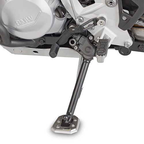 BMW F 800 GS [GIVI] - Fuß-Verbreiterung aus Aluminium und Edelstahl für den Original Seitenständer