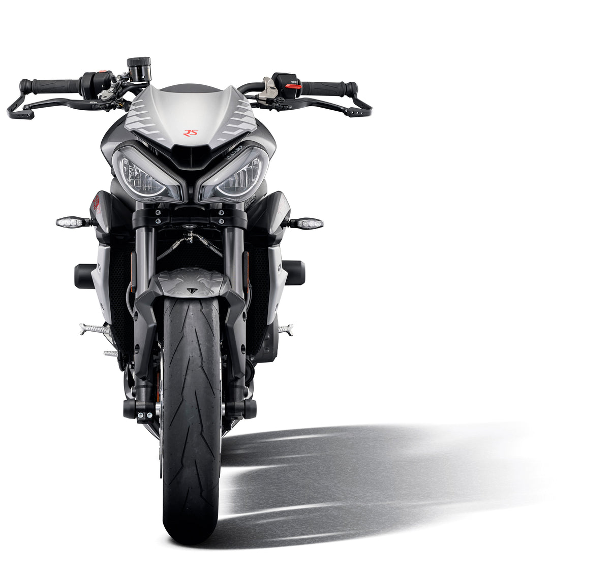 Triumph Street Triple S (660) [ab 2020] - Achsprotektoren-Set – 360° Ansicht 1