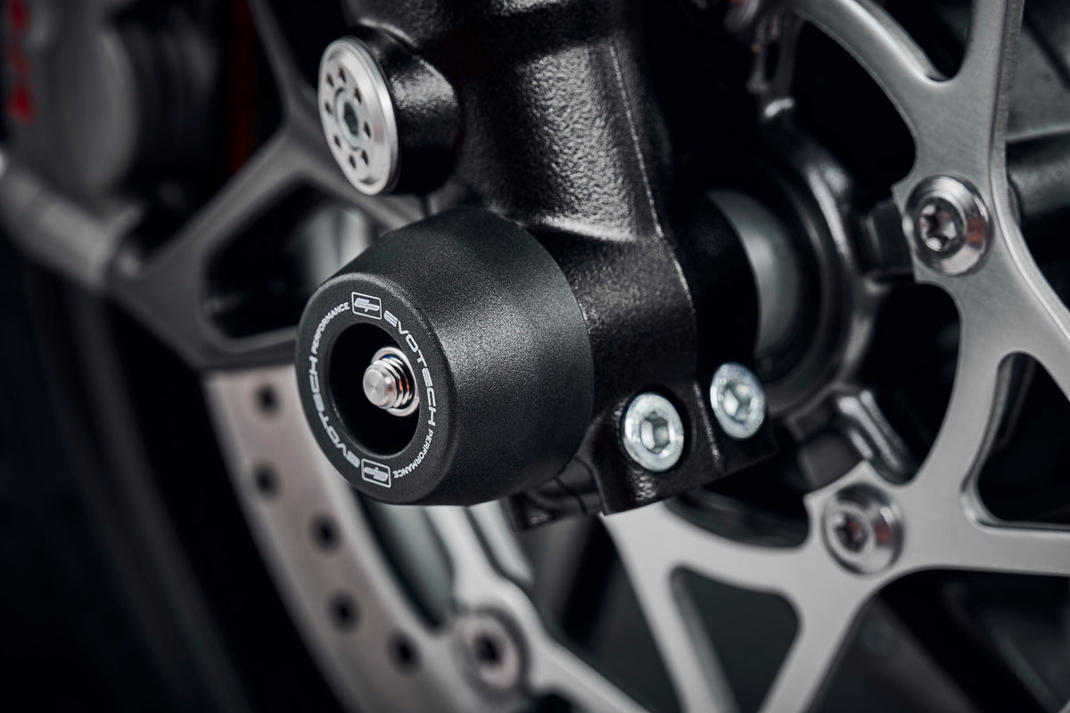 Triumph Street Triple R [2017–2019] - Achsprotektoren-Set – 360° Ansicht 2