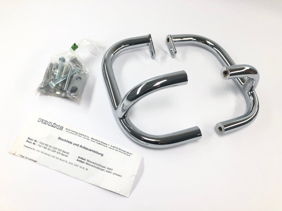 Suzuki GSF 600 Bandit [1995-1999] - engine protection bar crash bar chrome protection bar stable